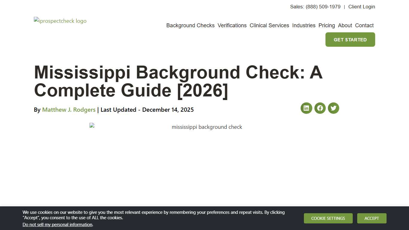 Mississippi Background Check: A Complete Guide [2026]